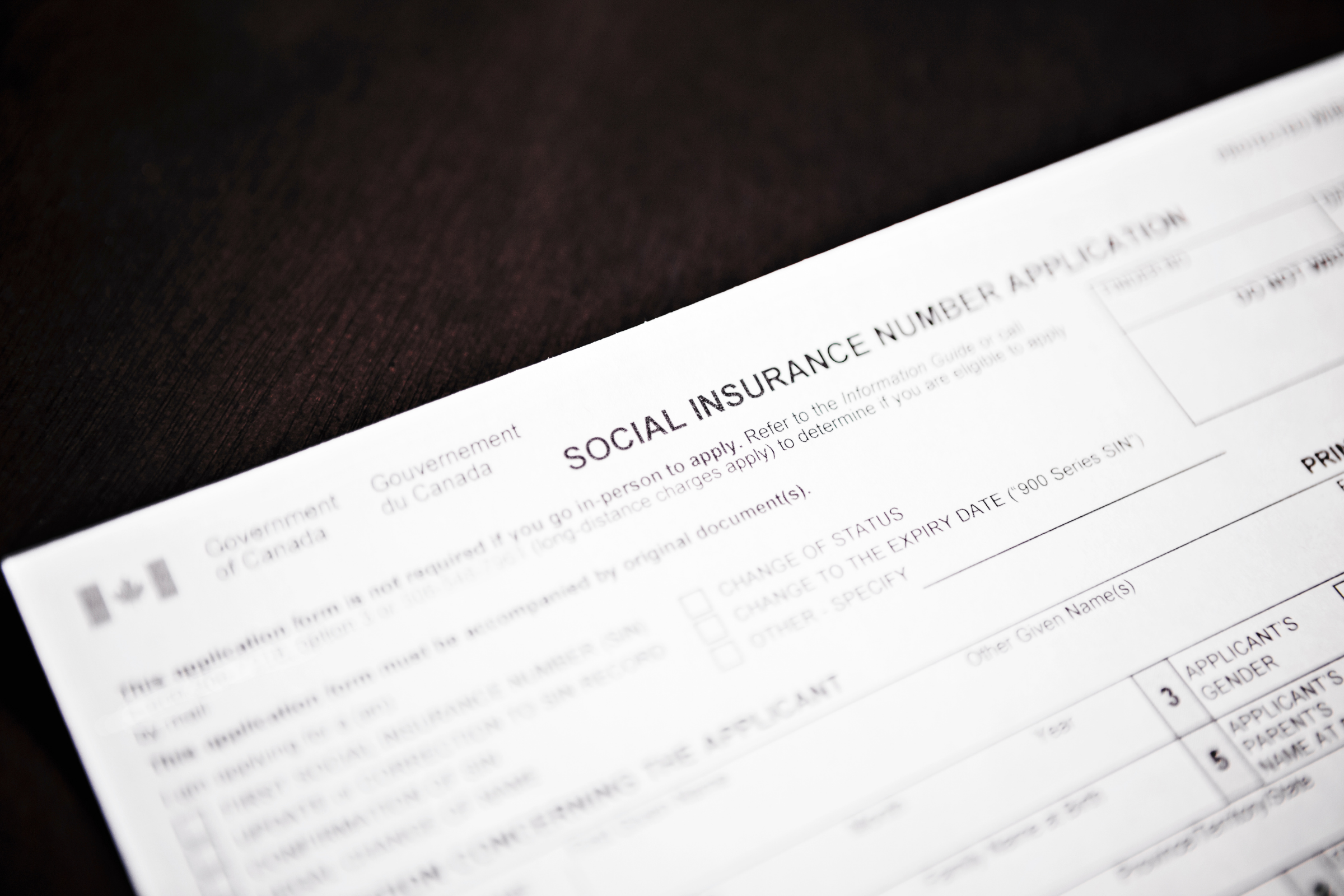Getting your Social Insurance Number